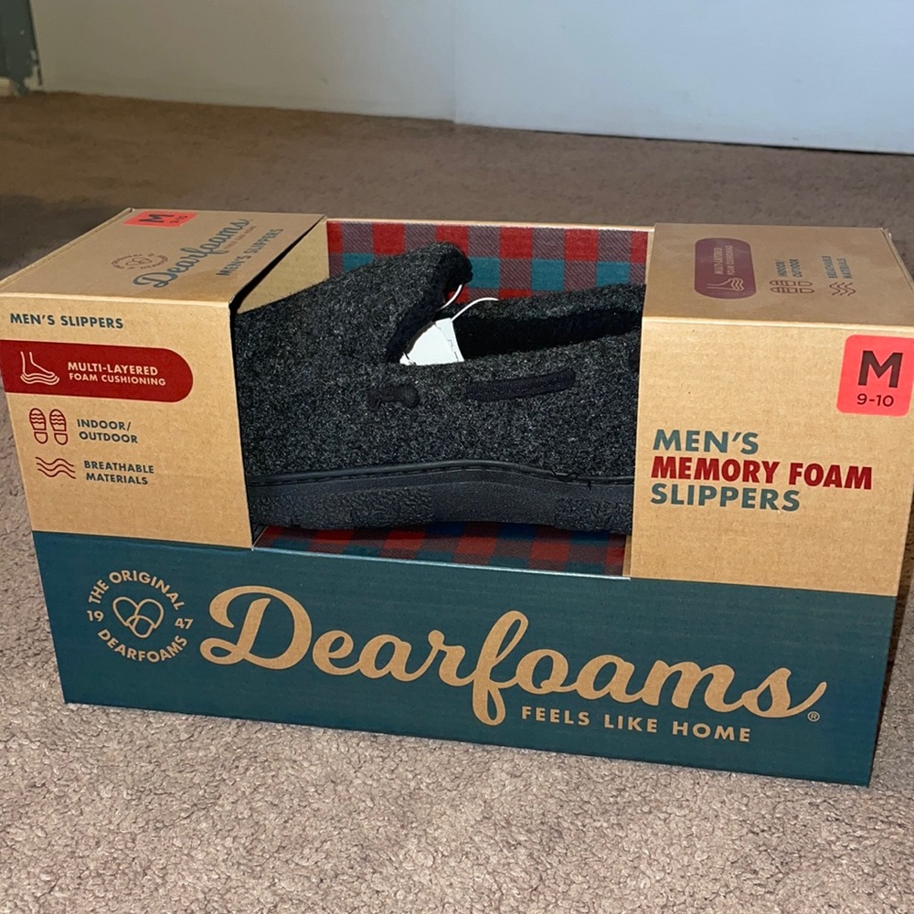 🩷 Men’s Memory Foam Slippers